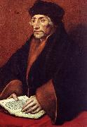 HOLBEIN, Hans the Younger Portrait of Erasmus of Rotterdam sf